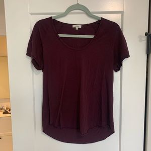 Wilfred | burgundy t-shirt